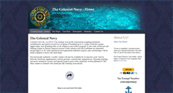 Desktop Screenshot of colonialnavy.org